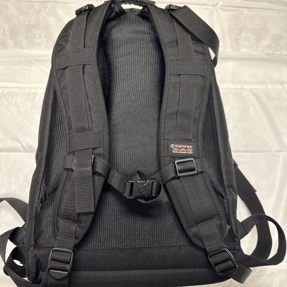 TAMRAC S.A.S PROFESSIONAL CAMERA BACKPACK BLK/GRAY TRAVEL HIKING PADDED 21" VG - Picture 7 of 13